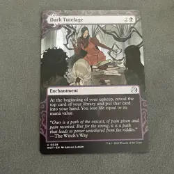 Dark Tutelage (borderless) wilds of eldraine - Image 1