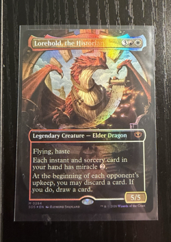 MTG Secrets of Strixhaven - Lorehold, the Historian Borderless Foil - Image 2