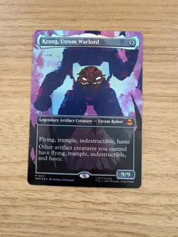 Krang, Utrom Warlord - 0221 - M - Non-Foil - Borderless - TMNT - MTG - NM/M - Image 1
