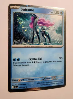 Suicune 026/094 Phantasmal Flames Cosmos Holo Knockout Exclusive Pokemon TCG NM - Image 2