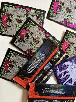 6 Pokemon Cards Darkrai, Gengar, Scream Tail, Mimikyu 2 Trick Or Treat Packs Lot - Image 4