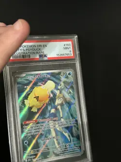 PSA 9 2025 POKEMON MISTY'S PSYDUCK ILLUSTRATION RARE EN DESTINED RIVALS #193 - Image 5