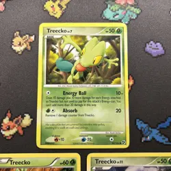 Treecko 90/106 - Treecko 6/116 - Treecko 79/100 LP -Vintage Pokemon Card- (4s) - Image 2