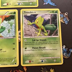 Treecko 90/106 - Treecko 6/116 - Treecko 79/100 LP -Vintage Pokemon Card- (4s) - Image 4