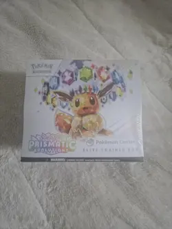 Pokemon Center Prismatic Evolutions Elite Trainer Box ETB New Sealed - Image 1