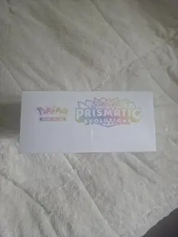 Pokemon Center Prismatic Evolutions Elite Trainer Box ETB New Sealed - Image 2