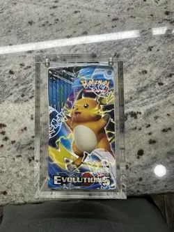 Pokemon XY Evolutions Booster Box W/Acrylic Case. - Image 3