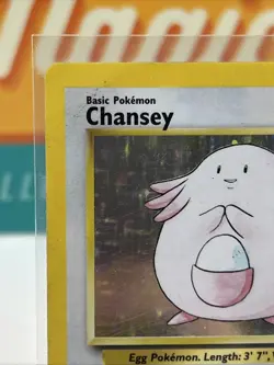 Chansey #3 Holo Rare WoTC Pokemon TCG 1999 Base Set Unlimited DMG - Image 4