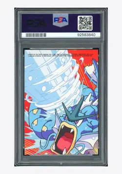 Topps Pokemon PSA 8 Charmander 2000 10 of 10 Animation Series 2 English - Image 2