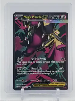 MEGA MAWILE EX 2025 POKEMON MEGA EVOLUTION ULTRA RARE 162/132 Q5537 - Image 1