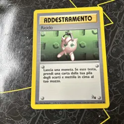 Pokemon Recycle Riciclo 61/62 Fossil Set 2000 (Italian) - Image 1