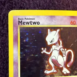 Mewtwo 10/102 Pokemon TCG 1999 Base Set Holo Unlimited Rare - Image 3