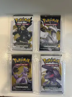 Pokemon B&W Legendary Treasures Booster Pack ART SET Factory Sealed English TCG - Image 1