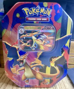 Pokemon TCG: Mega Charizard Y ex Tin, Brand New/Factory Sealed ✅ - Image 1