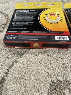 Pokemon TCG 30Th Anniversary Pokemon Day Box 2026 Sealed Lot Of 2 NEW SEALED!! - Image 5