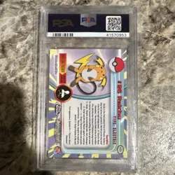 Pokemon Raichu 2000 Topps Chrome #26 Collectors Edition PSA 10 - Image 2