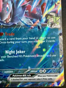 N's Zoroark Ex 98/159 - Journey Together - HOLO DOUBLE RARE - 2025 Pokemon TCG - Image 3