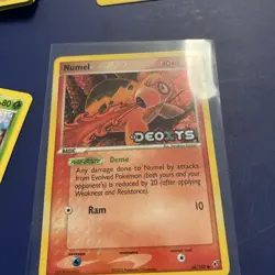 Numel - 68/107 - Pokemon Ex Deoxys Reverse Holo Rare LP - Image 1