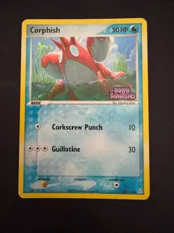 Corphish 62/110 Ex Holon Phantoms Stamped Reverse Holo Pokemon TCG (LP) - Image 1