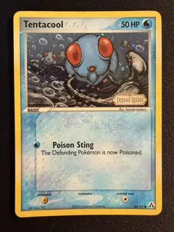 Pokemon Legend Maker 66/92 Tentacool Reverse Holo Stamped LP - Image 1