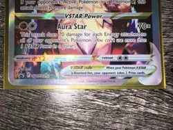 Pokemon Lucario VSTAR SWSH291 Sword & Shield Promo Full Art Holo VSTAR - Image 3