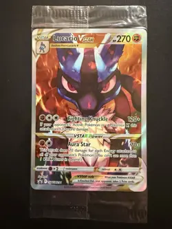 SEALED Pokemon TCG Lucario VSTAR SWSH291 Sword & Shield Crown Zenith - Image 1