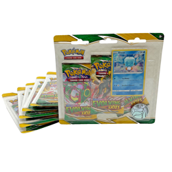 Lot of (6) Pokemon TCG SWSH Evolving Skies 3-Pack Blisters SEALED Eiscue Promo - Image 1
