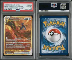 Pokemon Origin Forme Dialga VSTAR GG68/GG78 PSA 10 Crown Zenith Full Art Secret - Image 3