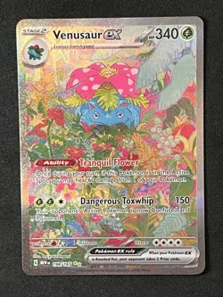 Pokemon Venusaur ex 198/165 Scarlet & Violet 151 Special Illustration Rare 🔥 - Image 1