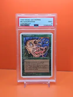 🟢🟢🟢 1995 Magic The Gathering CHRONICLES METAMORPHOSIS PSA 9 POP 5 🟢🟢🟢 - Image 1
