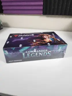 Magic The Gathering MTG Commander Legends Draft Booster Box *SEALED NEW* 630509796434 - Image 2