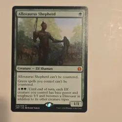 Allosaurus Shepherd Jumpstart Creature Mythic Green Regular English - Image 1