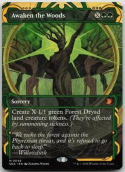 Awaken the Woods Secrets of Strixhaven: Mystical Archive 49 NM M - Image 1