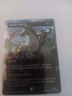 Deadly Rollick (Rainbow Foil) 1754 Holo Secret Lair Drop Series NM - Image 1