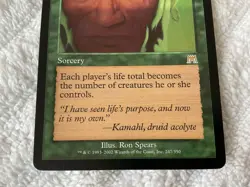 Magic the Gathering MTG 1x Biorhythm Onslaught MP - Image 3
