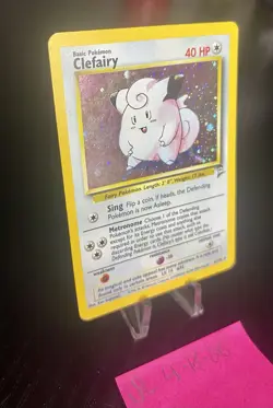 Pokemon TCG Clefairy #6/130 Holo Base Set 2 1999-2000 - Image 3