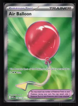 Air Balloon Holo Ultra Rare Pokemon ME01: Mega Evolution 166/132 NM - Image 1