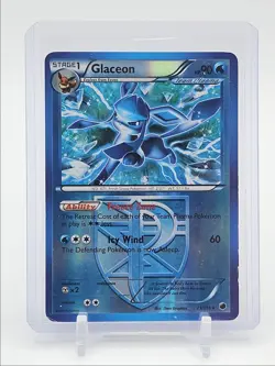 GLACEON 2013 POKEMON BLACK & WHITE PLASMA FREEZE RARE HOLO 23/116 Q5194 - Image 1