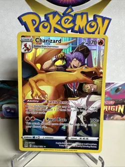 2022 Pokemon TCG - Charizard #TG03 Lost Origin Trainer Gallery Holo - Image 2