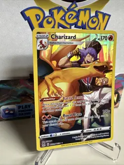 2022 Pokemon TCG - Charizard #TG03 Lost Origin Trainer Gallery Holo - Image 4