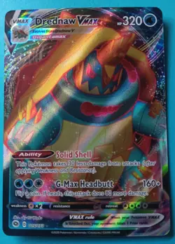 Pokemon - Drednaw VMAX 015/073 - SWSH Champion's Path - Full Art Textured - NM - Image 1