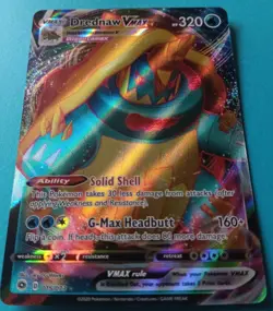 Pokemon - Drednaw VMAX 015/073 - SWSH Champion's Path - Full Art Textured - NM - Image 2