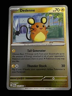 Dedenne 029/088 Common Reverse Holo - Pokemon TCG Perfect Order - NM - Image 1