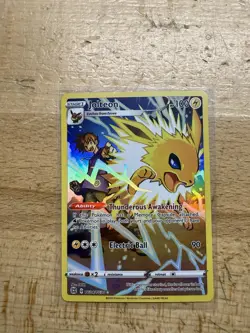 2022 Pokemon TCG SWSH Brilliant Stars TG04/TG30 Jolteon Holo - Image 1