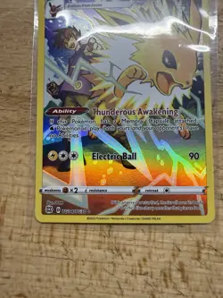 2022 Pokemon TCG SWSH Brilliant Stars TG04/TG30 Jolteon Holo - Image 4