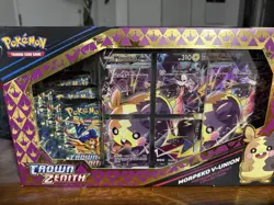 Pokemon TCG Crown Zenith Morpeko V-Union Playmat Premium Collection 820650851919 - Image 1