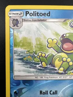 Politoed 25/145 Sun & Moon Pokemon Guardians Rising Reverse Holo - Image 4
