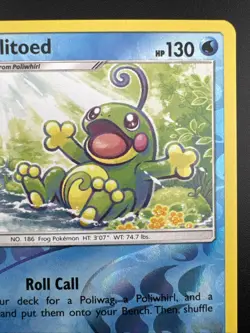 Politoed 25/145 Sun & Moon Pokemon Guardians Rising Reverse Holo - Image 5