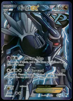 Pokemon Dialga EX (Team Plasma) (99 Full Art) Ultra Rare Plasma Blast 99/101 LP - Image 1