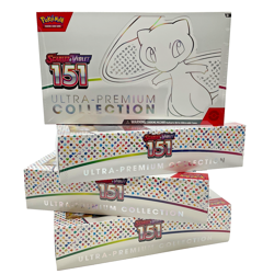 Lot of (4) Pokemon TCG 151 MEW EN Ultra Premium Collection Boxes SEALED UPC - Image 1